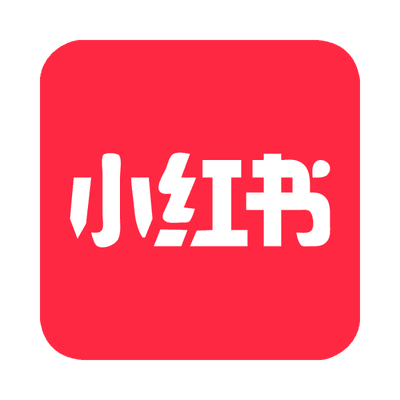 Xiaohongshu logo that links to Boss Boleh account