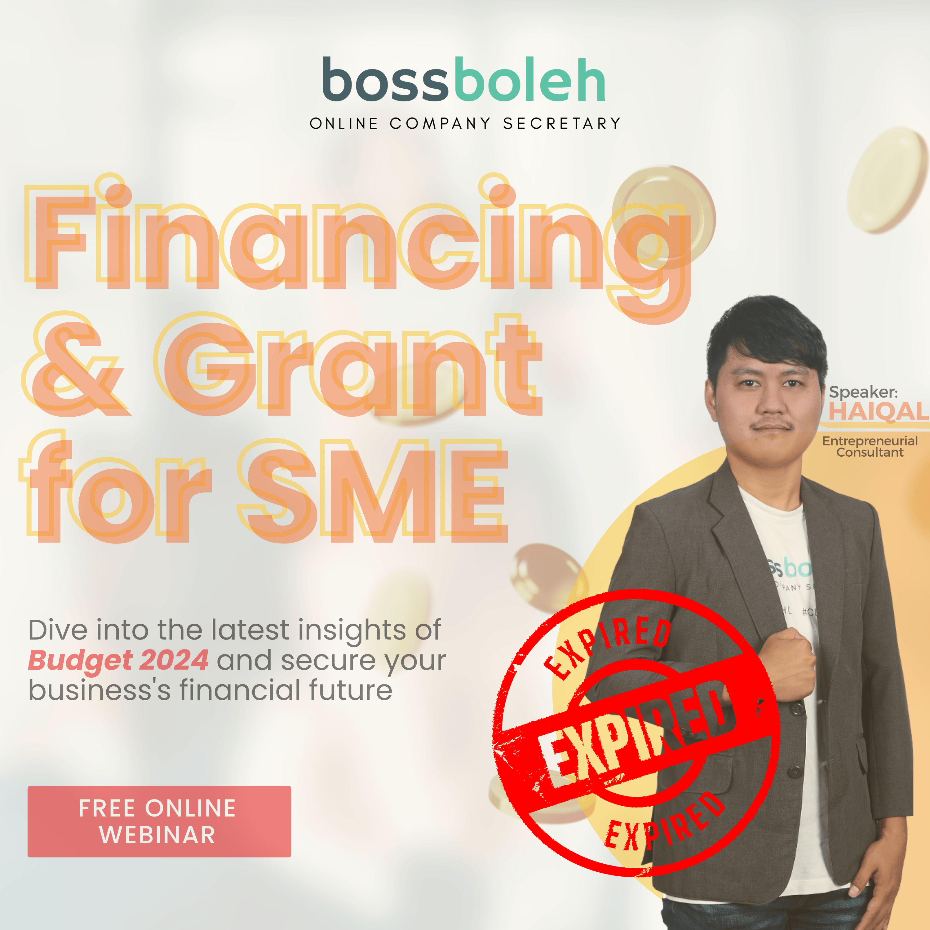 Budget 2025: Financing & Grant for SME - Free ZOOM Webinar - Register